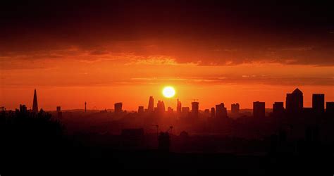 London Skyline Sunset Photograph By Andy Linden Fine Art America