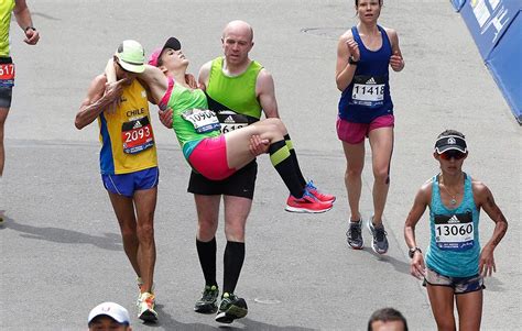 6 Triumphant Moments Of Runners Helping Other Runners At The Boston