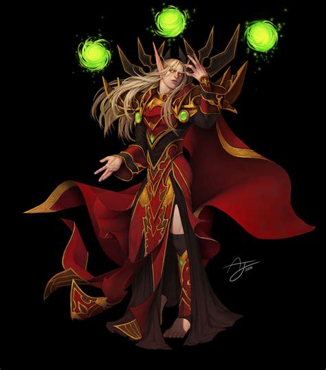 kael thas sunstrider by angju on deviantart world of warcraft characters world of warcraft