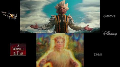 The Entertainment Of Today A Wrinkle In Time 20032018 Side By Side Trailer Comparison