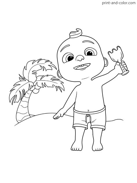 Cocomelon Coloring Pages Print And