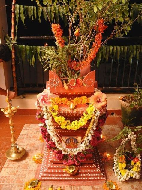 Tulsi Puja With Images Tulsi Festival Decorations Hindu Rituals