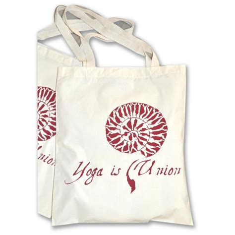 Cotton Bag 15″ X 17″ Yoga Is Union Ecoexist