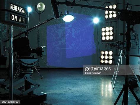 Empty Tv Studio Set Photos And Premium High Res Pictures Getty Images