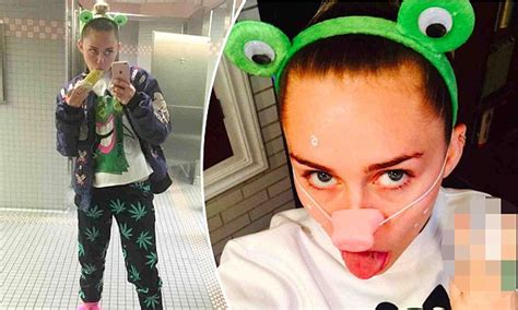 Miley Cyrus Continues Provocative Run With Suggestive Selfies After Raunchy Photo Shoot Daily