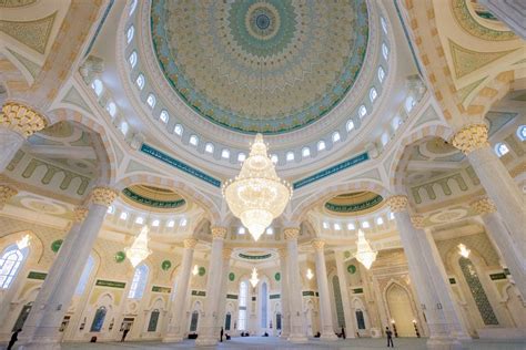 Interior View Of Hazrat Sultan Mosque During Tour With Sec Flickr