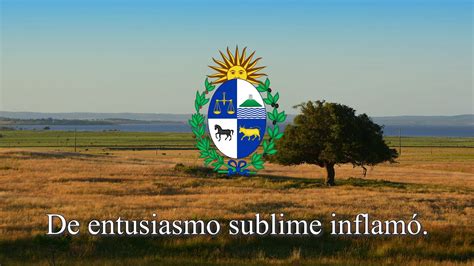 Uruguay National Anthem Orientales La Patria O La Tumba Youtube