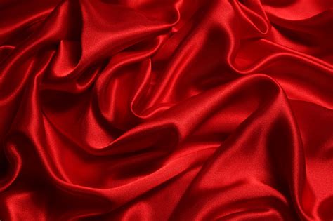 Shiny Red Satin Background Texture Stock Photo Download Image Now