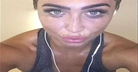 Lauren Goodger Hits Back At Body Shamers With Sweaty Selfie As She