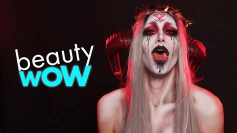 Watch This Girl Transform Into A Demon Beauty Wow Youtube