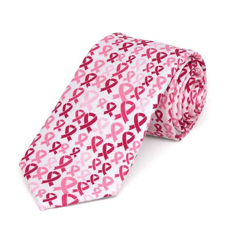 Breast Cancer Awareness Ties Shop At Tiemart Tiemart Inc