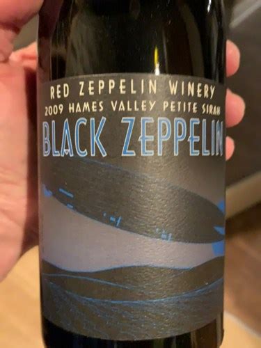 Red Zeppelin Winery Black Zeppelin Hames Valley Petite Sirah Vivino