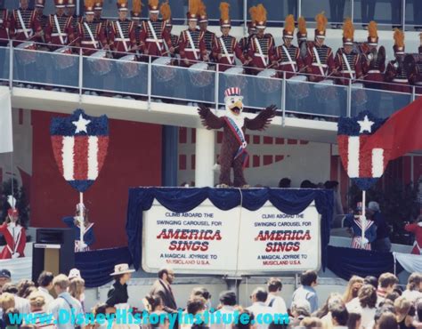 America Sings Opening Day June 29 1974 Disney History Institute
