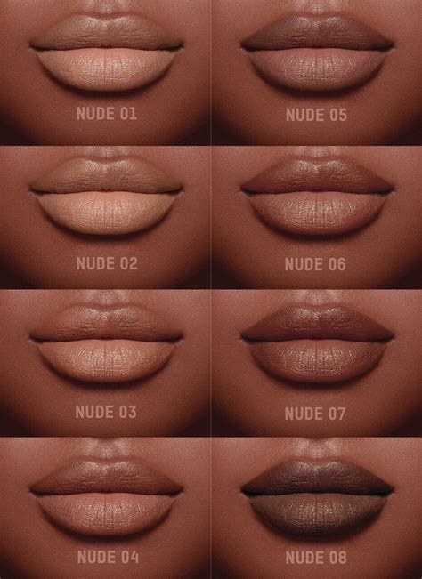 KKW Beauty Nude Lipsticks KKWBEAUTY COM Makeup Lips Matte Lipstick For Dark Skin Dark Skin