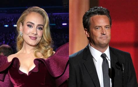 Adele Pays Tribute To Incredibly Brave Matthew Perry