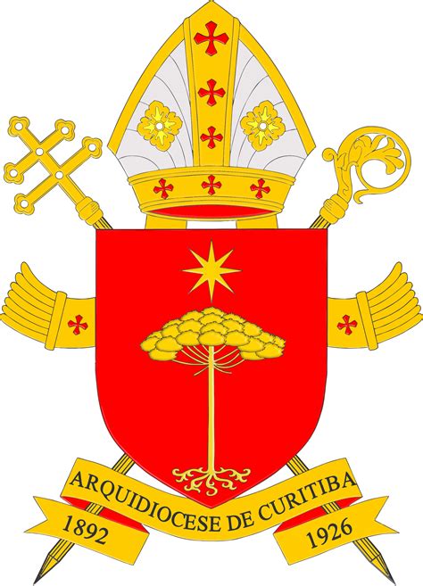 Brasao Arquidiocese Vetorizado Arquidiocese De Curitiba