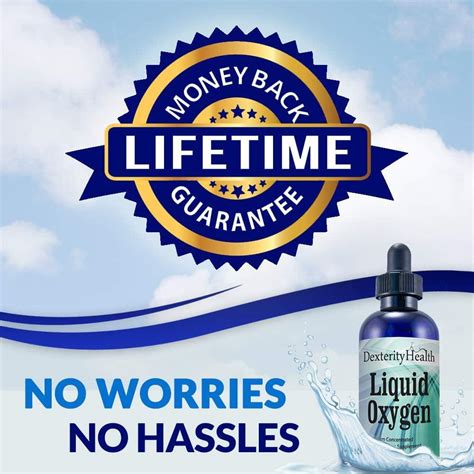 Dexterity Health Liquid Oxygen Drops 3 Pack 4 Oz Dropper Bottles