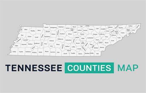 Tennessee County Map Gis Geography