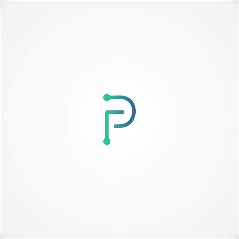 Letter P Logo Initials Logo Design Computer Logo Medical Logo Design