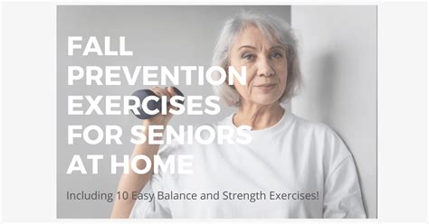 Fall Prevention Exercises 10 Easy Ones For Seniors At Home