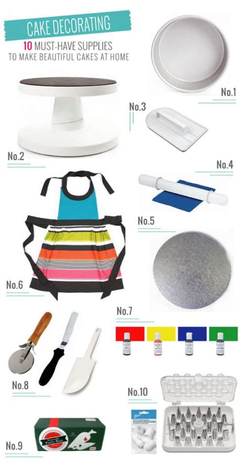 If your making a cake with fondant, you'll need fondant. 10 Must-Have Cake Supplies