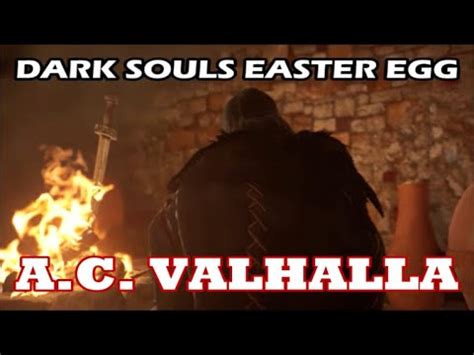 Assassin S Creed Valhalla Dark Souls Easter Egg Youtube