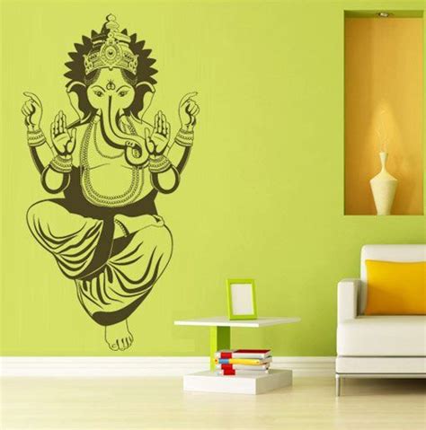 Ganesha Wall Decal For Housewares By Decalsticker On Etsy 17980