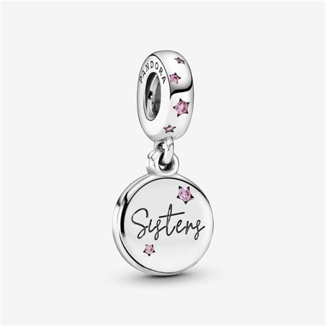 Forever Sisters Dangle Charm Sterling Silver Pandora Au