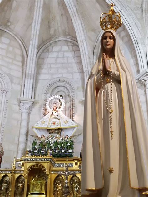 Galería De Imágenes Del Paso De La Imagen Peregrina De Virgen De Fátima