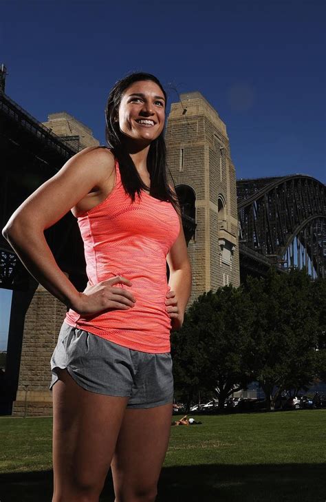 Jiggling Michelle Jenneke Set To Claim Olympic Games Team Place For Rio 2016 Fox Sports