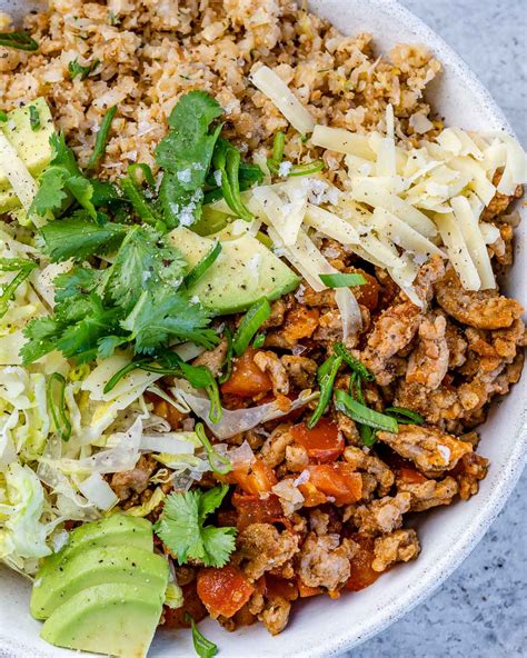 Ground Turkey Bowls With Cauliflower Rice All Recipes