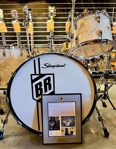 Slingerland Buddy Rich 5 Piece Drum Kit W Extra Studioking Snare