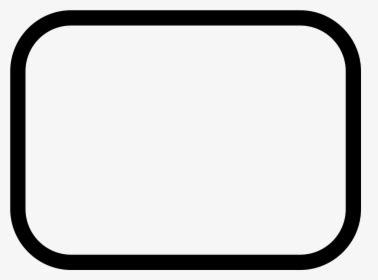 Rounded Corner Rectangle Png Clipart