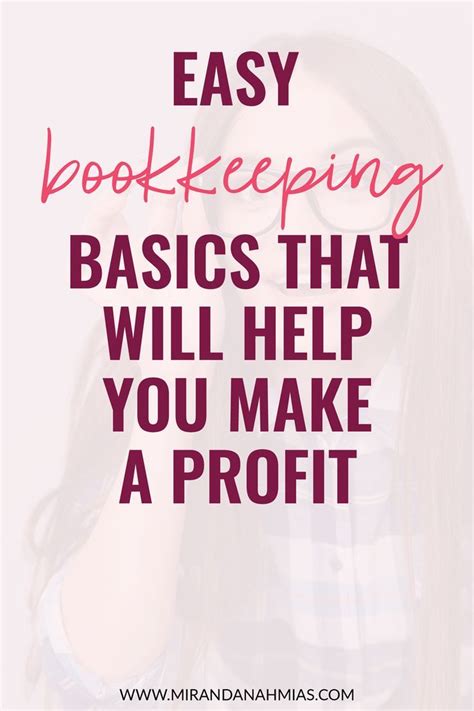 Bookkeeping Basics Artofit