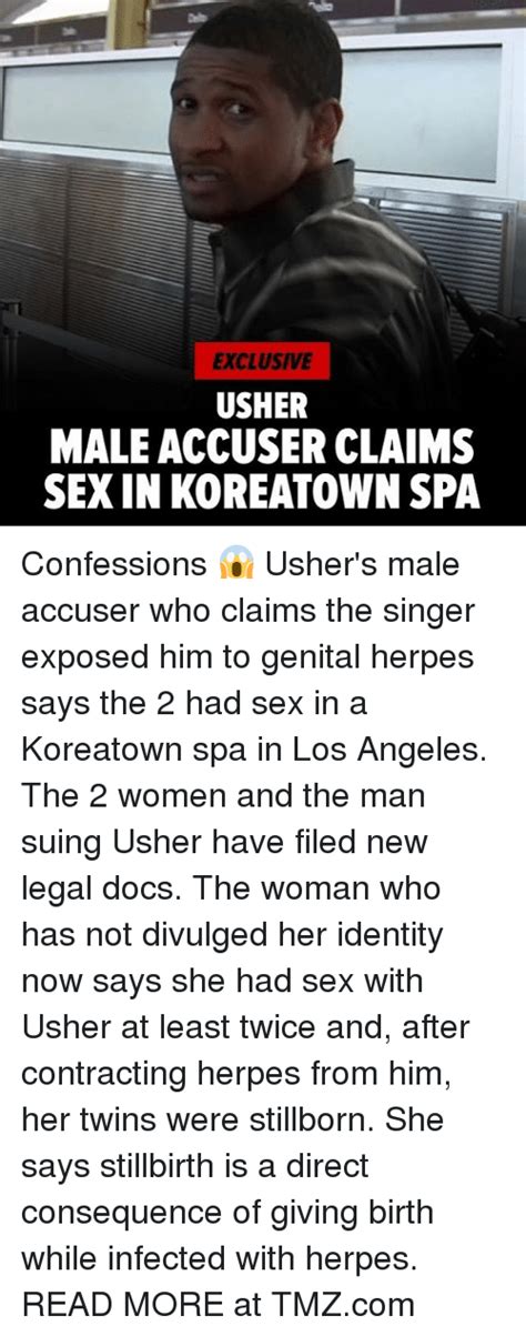 Exclusive Usher Male Accuser Claims Sex In Koreatown Spa Confessions 😱 Ushers Male Accuser Who