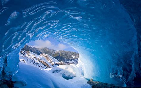 Desktop Wallpapers Nature Alaska Usa Mendenhall Glacier Juneau Ice