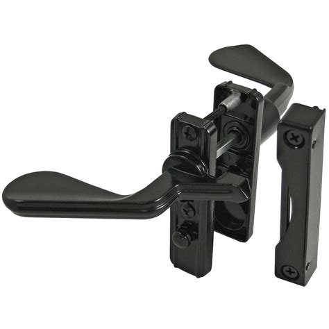 Ideal Security Inc Black Handle Set For In Swing Storm And Screen Doors
