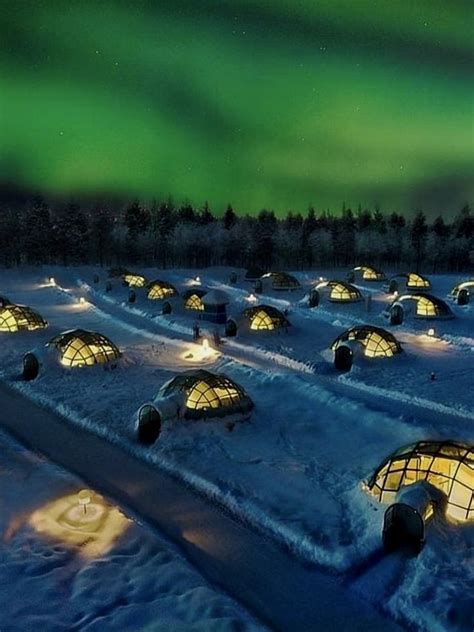 Kakslauttanen Arctic Resort Finland Chambre De Rêves