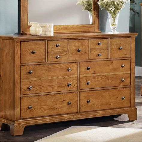 Bb87 002 Vaughan Bassett Furniture Oak River Harvest Oak