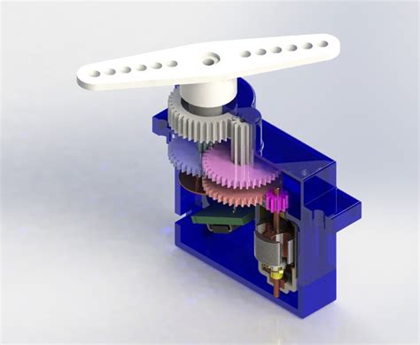 How To Design Servo Motor 3d Model 3d Printed Motor 10 Steps With