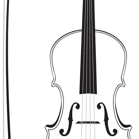 Violin Silhouette By Annartshock Violin Silhouette Music Poster