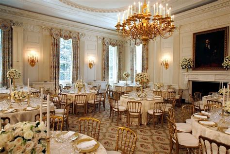 White House State Dining Room Hotel Interior Design