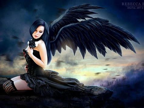 Beautiful Gothic Angel Angel Pictures Gothic Fantasy Art