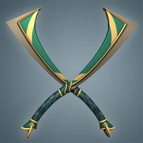 Steam Workshop Twin Scimitars Of The Slithereen Guard