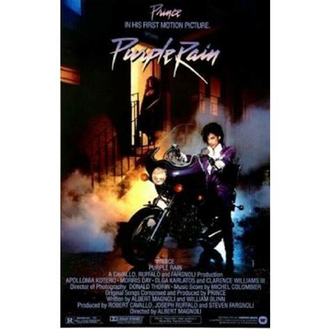 Prince Purple Rain Poster 24x36 On EBid United States 207090681