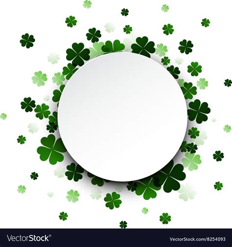 St Patricks Day Card Royalty Free Vector Image