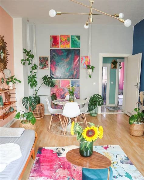 Pin by Rachel Mann on Home | Colourful living room, Aesthetic room decor, Colourful home decor