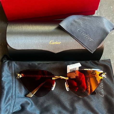 Cartier Accessories Cartier Jaguar Sunglasses Poshmark