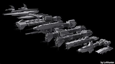 The Fleet A Short Overview By Lc4hunter On Deviantart Space Ship