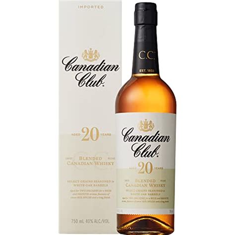 Save On Canadian Club 20 Year Old Whisky 750 Ml Price History